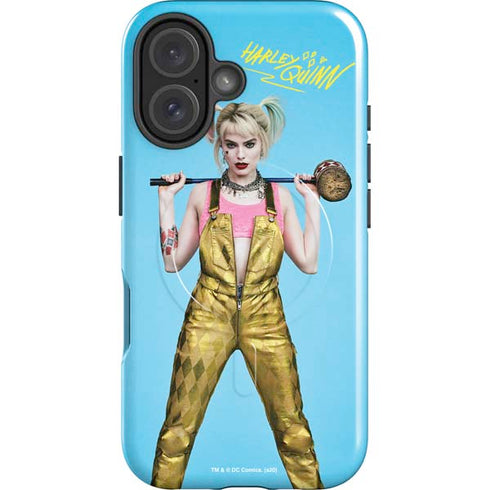 DC Comics Harley Quinn Movie Charcater Poster iPhone 16 Magsafe Impact Case