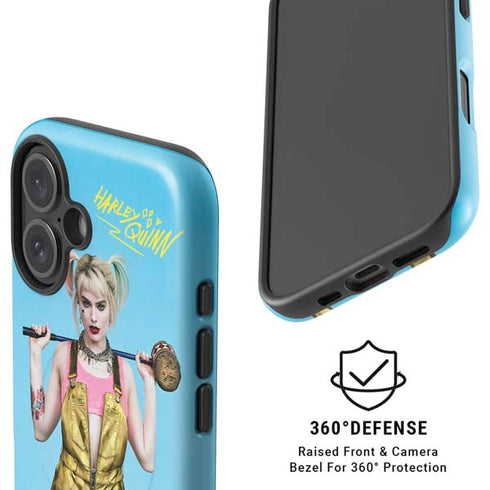 DC Comics Harley Quinn Movie Charcater Poster iPhone 16 Plus Magsafe Impact Case
