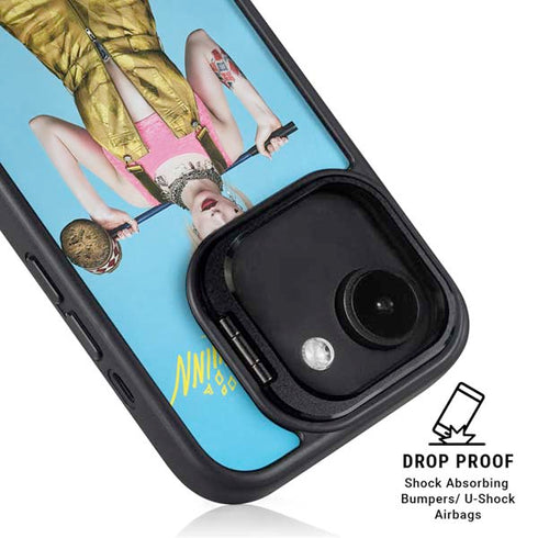 DC Comics Harley Quinn Movie Charcater Poster iPhone 16e Kickstand Case