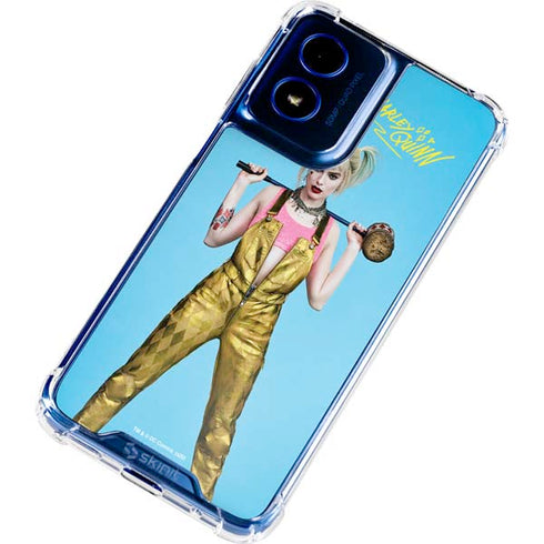 DC Comics Harley Quinn Movie Charcater Poster Moto G 5G (2024) Clear Case