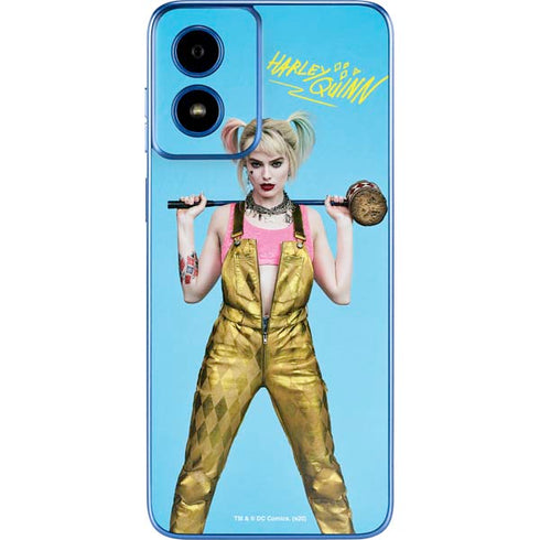 DC Comics Harley Quinn Movie Charcater Poster Moto G Play 4G (2024) Skin