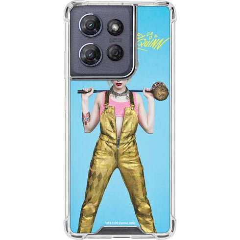 DC Comics Harley Quinn Movie Charcater Poster Moto G Play 5G (2025) Clear Case