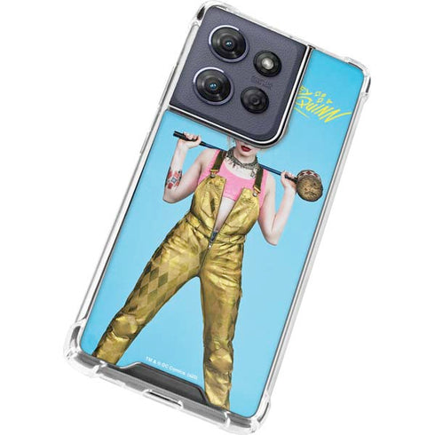 DC Comics Harley Quinn Movie Charcater Poster Moto G Play 5G (2025) Clear Case