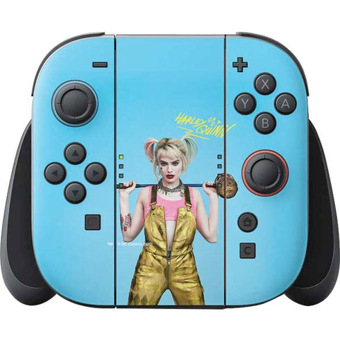 DC Comics Harley Quinn Movie Charcater Poster Nintendo Skins