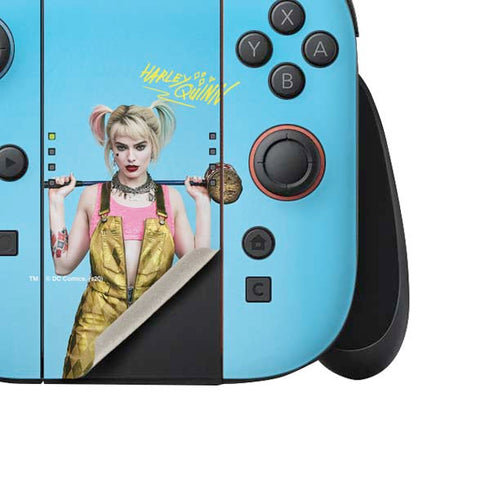 DC Comics Harley Quinn Movie Charcater Poster Nintendo Switch 2 (2025) Joy-Con Controller Skin