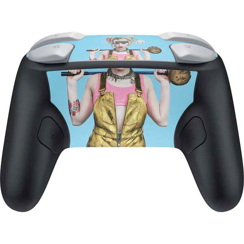 DC Comics Harley Quinn Movie Charcater Poster Nintendo Switch 2 (2025) Pro Controller Skin