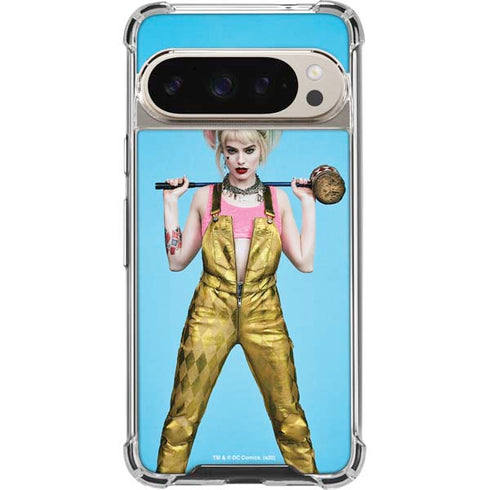 DC Comics Harley Quinn Movie Charcater Poster Pixel 9/9 Pro Clear Case