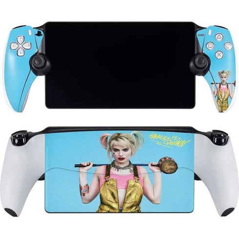 DC Comics Harley Quinn Movie Charcater Poster PlayStation Portal Remote Player Skin