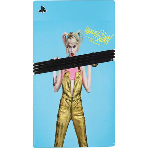 DC Comics Harley Quinn Movie Charcater Poster PS5 Pro Console Skin