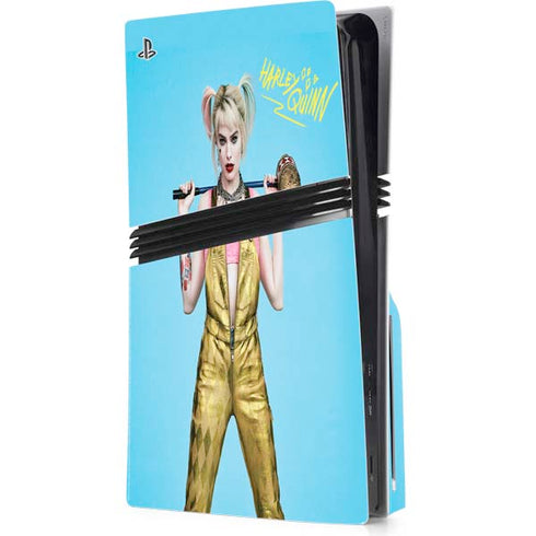 DC Comics Harley Quinn Movie Charcater Poster PS5 Pro Disk Console Skin