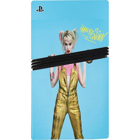 DC Comics Harley Quinn Movie Charcater Poster PS5 Pro Disk Console Skin