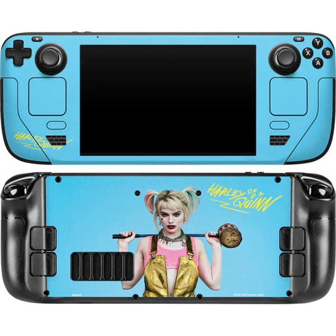 DC Comics Harley Quinn Movie Charcater Poster Steam Deck Handheld Gaming Computer OLED Skin