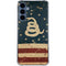 Dont Tread On Me American Flag Galaxy A35 5G Clear Case