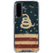Dont Tread On Me American Flag Galaxy A36 5G Clear Case