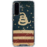 Dont Tread On Me American Flag Galaxy A36 5G Clear Case