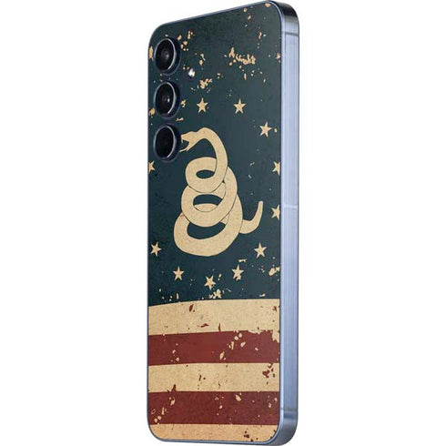 Dont Tread On Me American Flag Galaxy A55 5G Skin