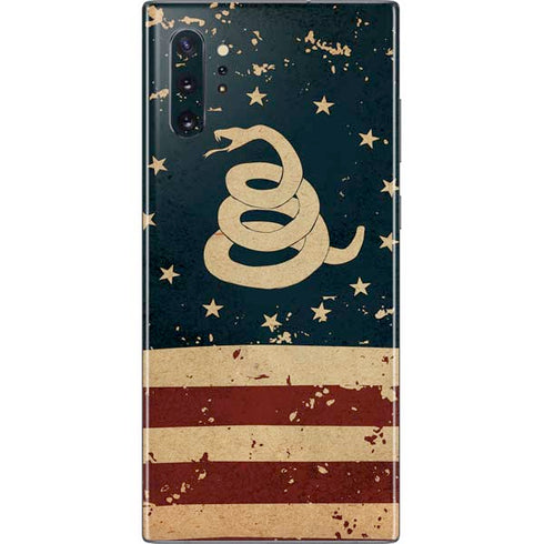 Dont Tread On Me American Flag Galaxy Note 10 Plus Skin