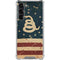 Dont Tread On Me American Flag Galaxy S24 FE Clear Case