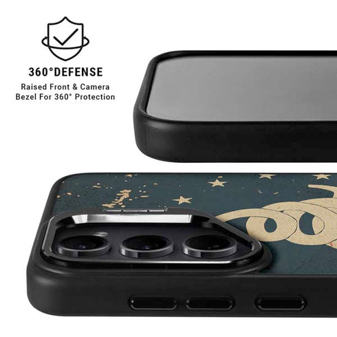 Dont Tread On Me American Flag Galaxy S24 FE Kickstand Case