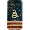 Dont Tread On Me American Flag Galaxy S25 Impact Case