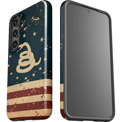 Dont Tread On Me American Flag Galaxy S25 Impact Case