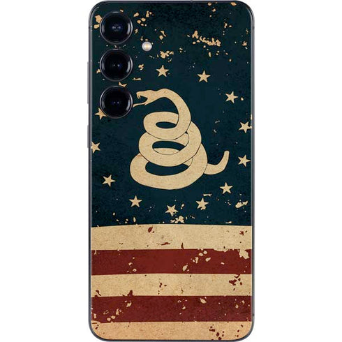 Dont Tread On Me American Flag Galaxy S24 Plus Skin
