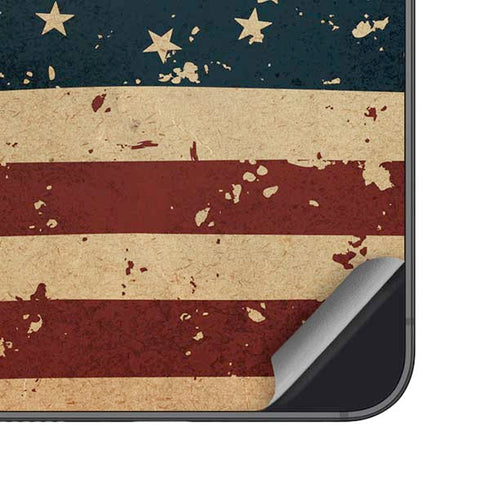 Dont Tread On Me American Flag Galaxy S24 Skin
