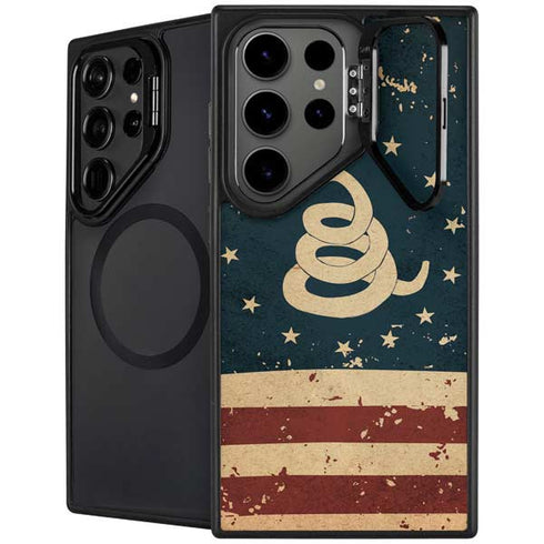 Dont Tread On Me American Flag Galaxy Cases