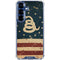 Dont Tread On Me American Flag Galaxy S25 Plus Clear Case