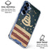Dont Tread On Me American Flag Galaxy S25 Plus Clear Case