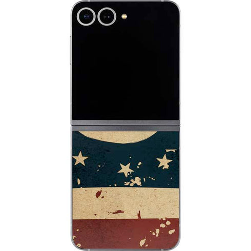 Dont Tread On Me American Flag Galaxy Z Flip6 Skin