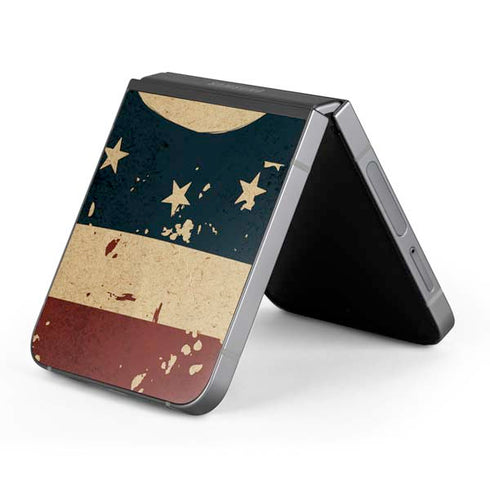 Dont Tread On Me American Flag Galaxy Z Flip6 Skin