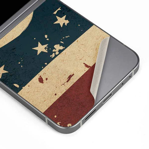 Dont Tread On Me American Flag Galaxy Z Flip6 Skin