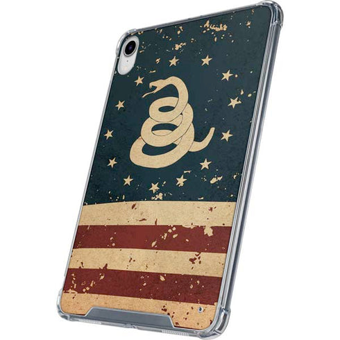 Dont Tread On Me American Flag iPad 11th Gen (2025) Clear Case