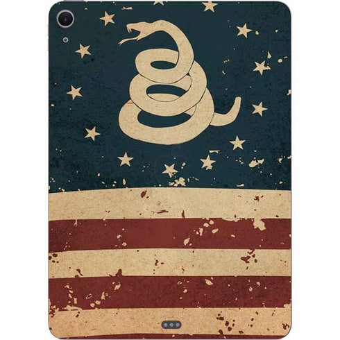 Dont Tread On Me American Flag Apple iPad Air Skin
