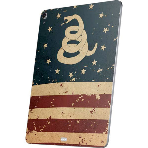 Dont Tread On Me American Flag Apple iPad Air Skin