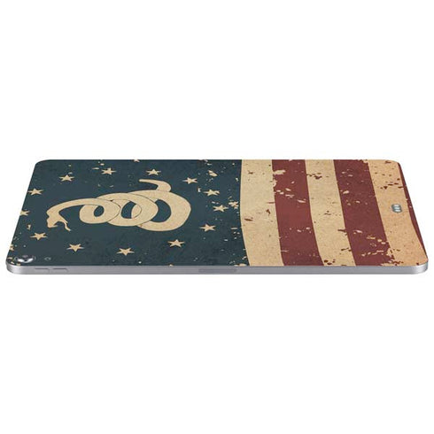 Dont Tread On Me American Flag Apple iPad Air Skin