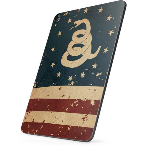 Dont Tread On Me American Flag Apple iPad Pro Skin