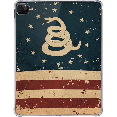 Dont Tread On Me American Flag iPad Pro 11in (2024) Clear Case