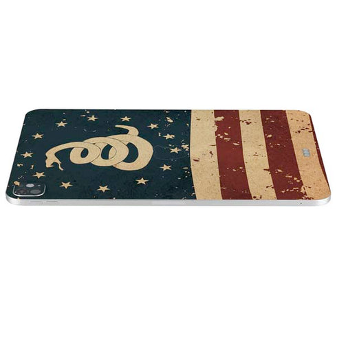 Dont Tread On Me American Flag iPad Pro 13in M4 (2024) Skin