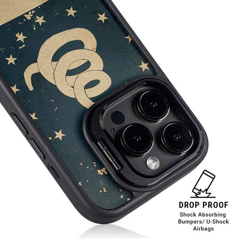 Dont Tread On Me American Flag iPhone 13 Pro Kickstand Case
