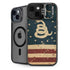Dont Tread On Me American Flag iPhone 14 Kickstand Case