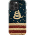Dont Tread On Me American Flag iPhone 15 Pro Impact Case