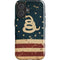 Dont Tread On Me American Flag iPhone 16 Plus Impact Case