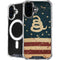 Dont Tread On Me American Flag iPhone 16 Plus MagSafe Case