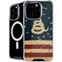 Dont Tread On Me American Flag iPhone 16 Pro MagSafe Case