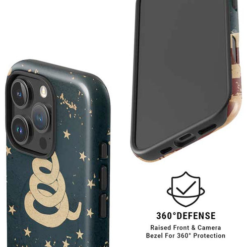 Dont Tread On Me American Flag iPhone 16 Pro Magsafe Impact Case