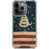 Dont Tread On Me American Flag iPhone 16 Pro Max Clear Case