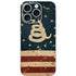 Dont Tread On Me American Flag iPhone 16 Pro Skin