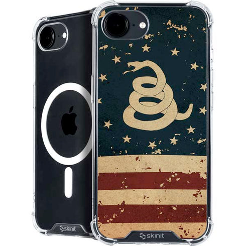 Dont Tread On Me American Flag iPhone 16e MagSafe Case